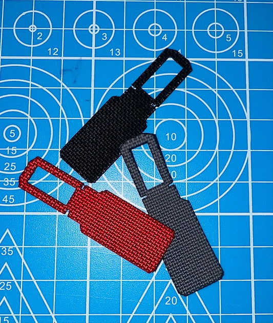 Laser-cut Cordura Zipper Pulls (4-pk)